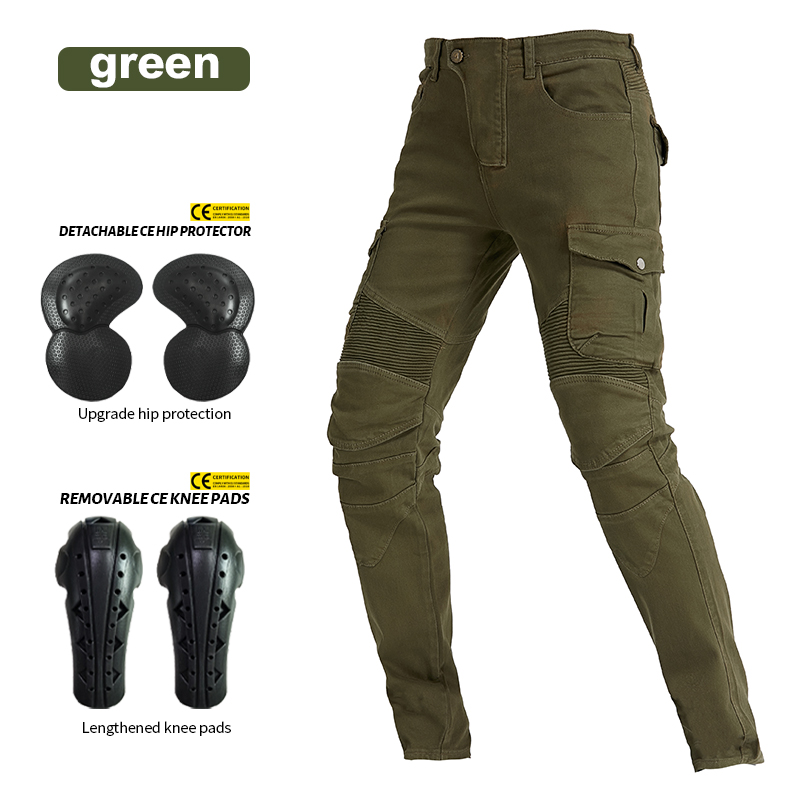 Motorcycle Gear Women Pants - Jeans da Moto, Pantaloni Protettivi per