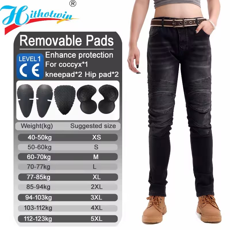 Motorcycle Gear Women Pants - Jeans da moto da donna Pantaloni