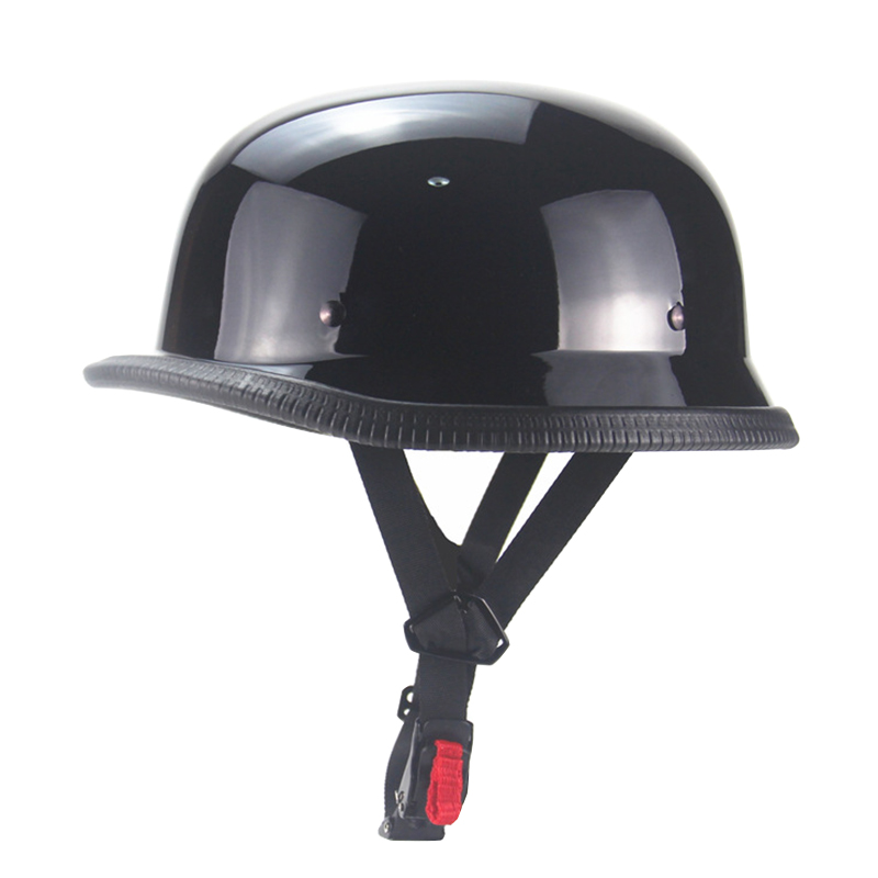 Motorcycle Gear Vintage - Casco moto casco mezza faccia vintage