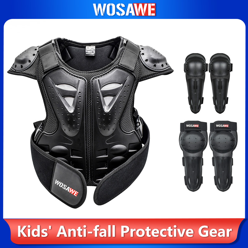 Motorcycle Gear Kids - Set di Protezioni per Moto per