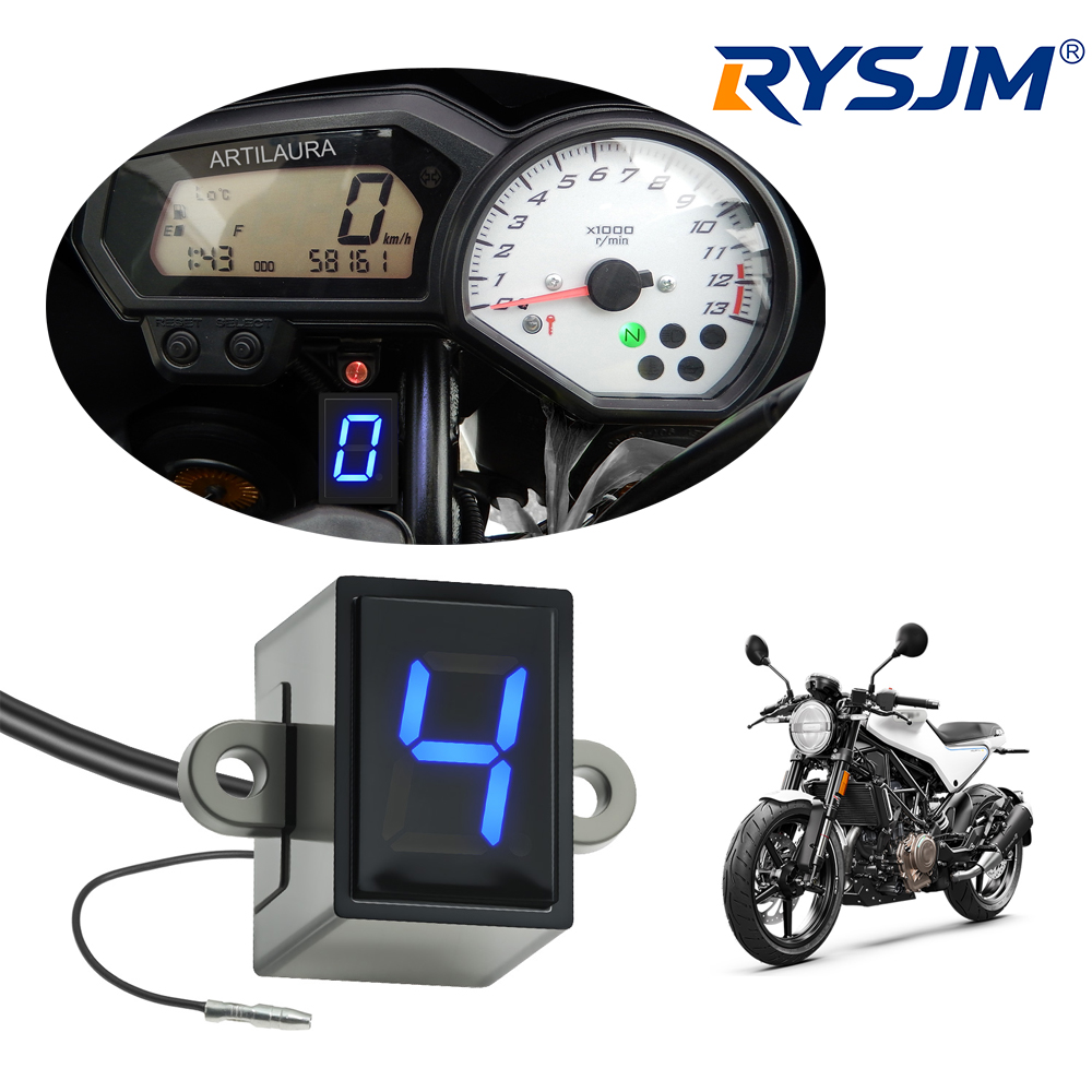 Motorcycle Gear Selector - Indicatore di Marcia Digitale Universale per