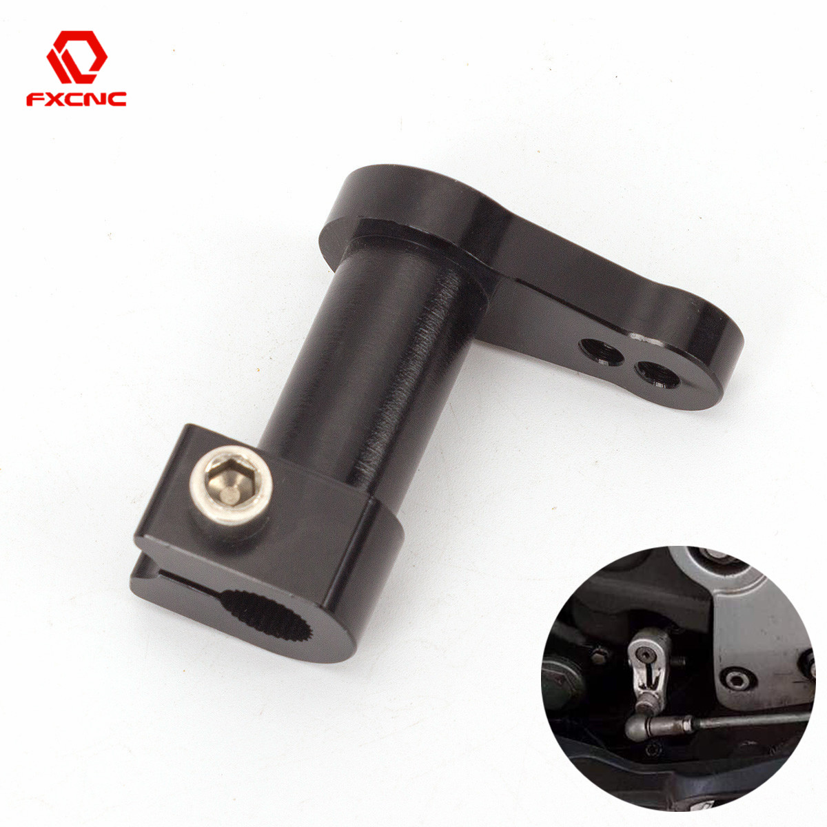Motorcycle Gear Selector - Adattatore per pomello del braccio dell'asta