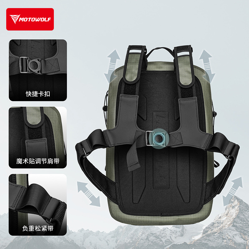 Zaino Impermeabile per Moto, G - Motorcycle Gear Wholesale recensione e prezzo