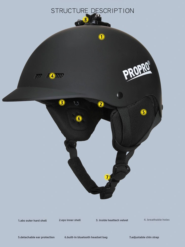Casco da Sci per Uomo, Casco d - Motorcycle Gear Helmets recensione e prezzo