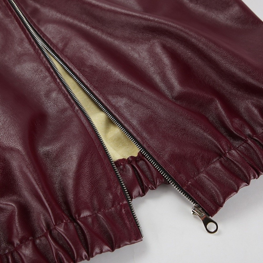 Giacca Vintage in Pelle PU Ros - Motorcycle Gear Outfit recensione e prezzo