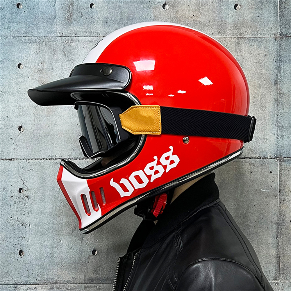 Casco Integrale Vintage per Mo - Motorcycle Gear Vintage recensione e prezzo
