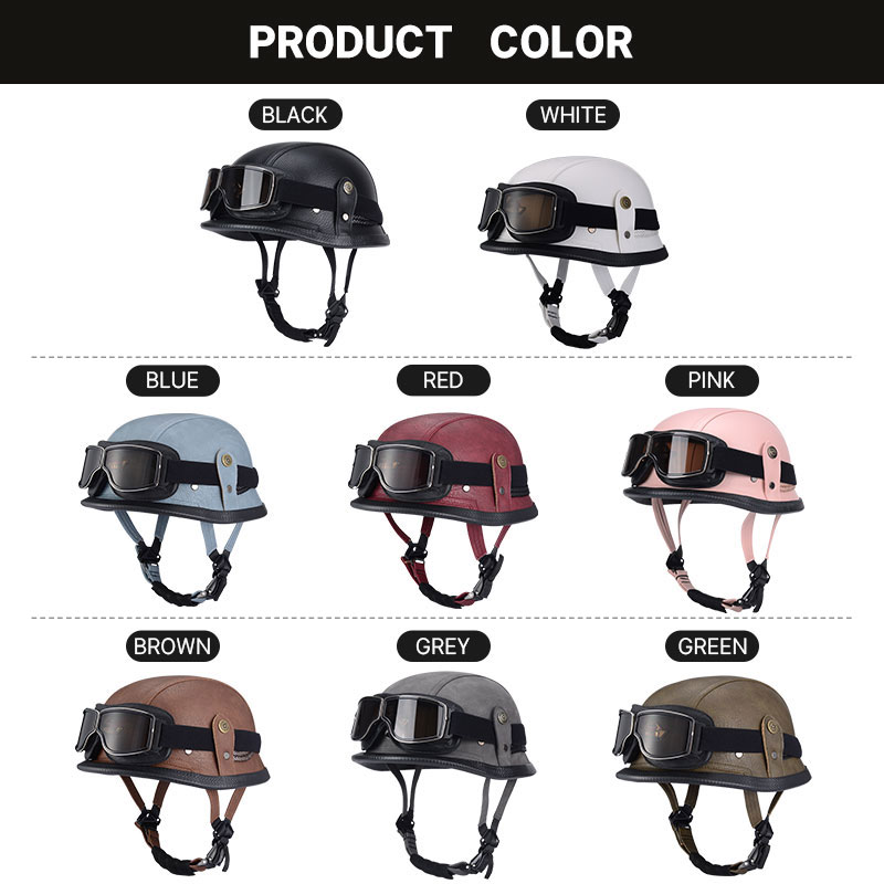 Casco tedesco mezzo vintage Ca - Motorcycle Gear Vintage recensione e prezzo
