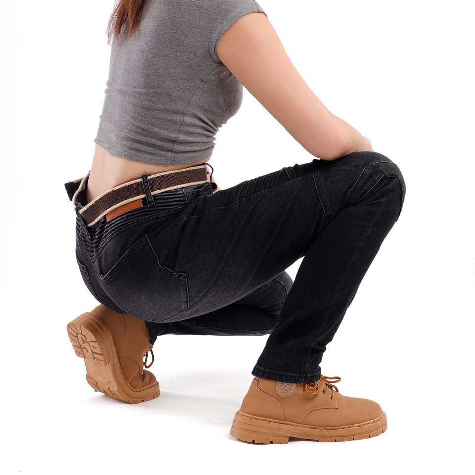 Jeans da moto fuoristrada neri - Motorcycle Gear Women Pants recensione e prezzo