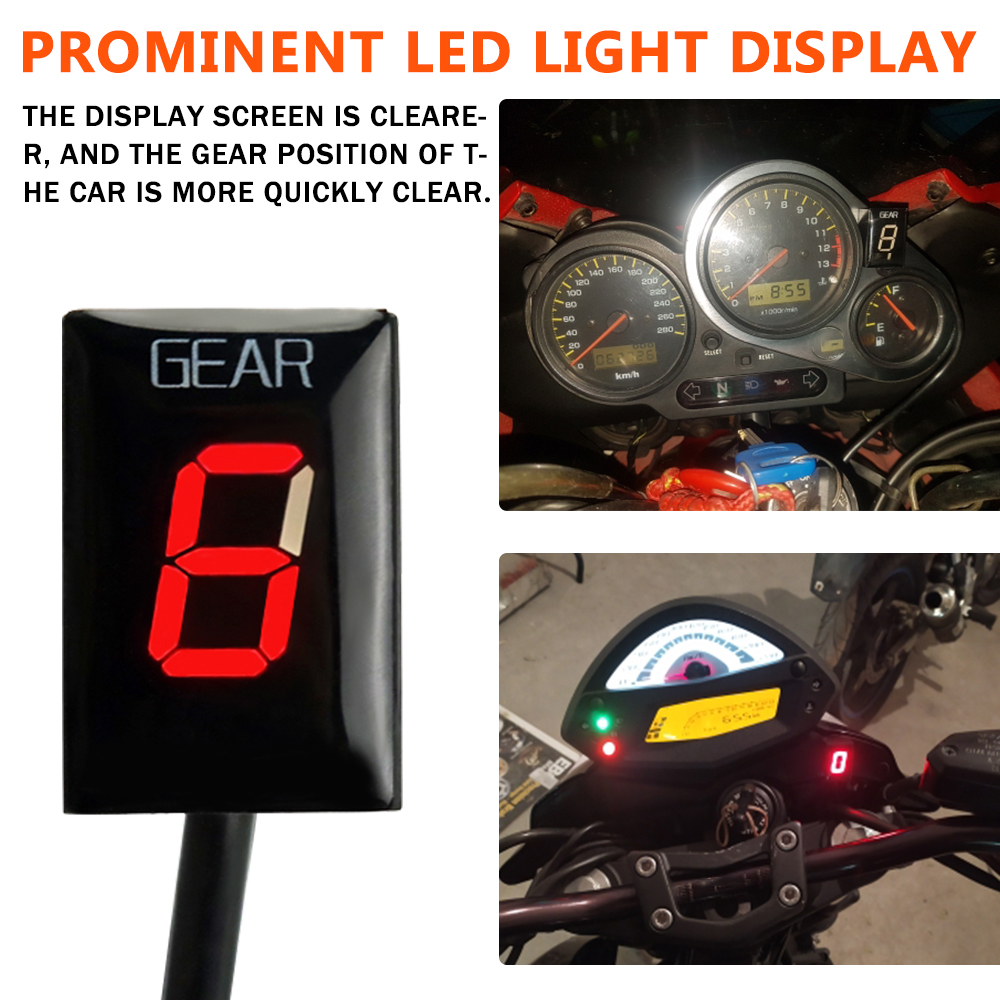 Display Indicatore di Marcia d - Motorcycle Gear Indicator recensione e prezzo