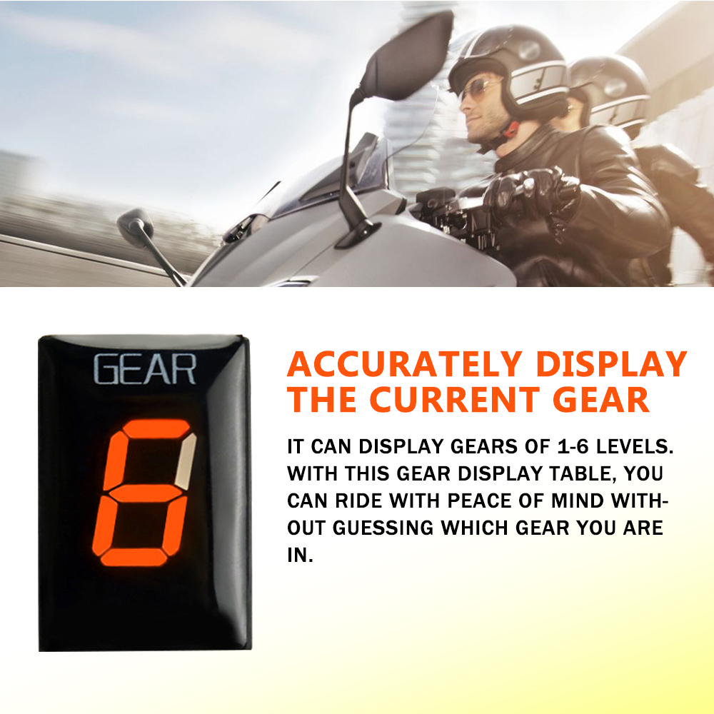 Display Indicatore di Marcia d - Motorcycle Gear Indicator recensione e prezzo