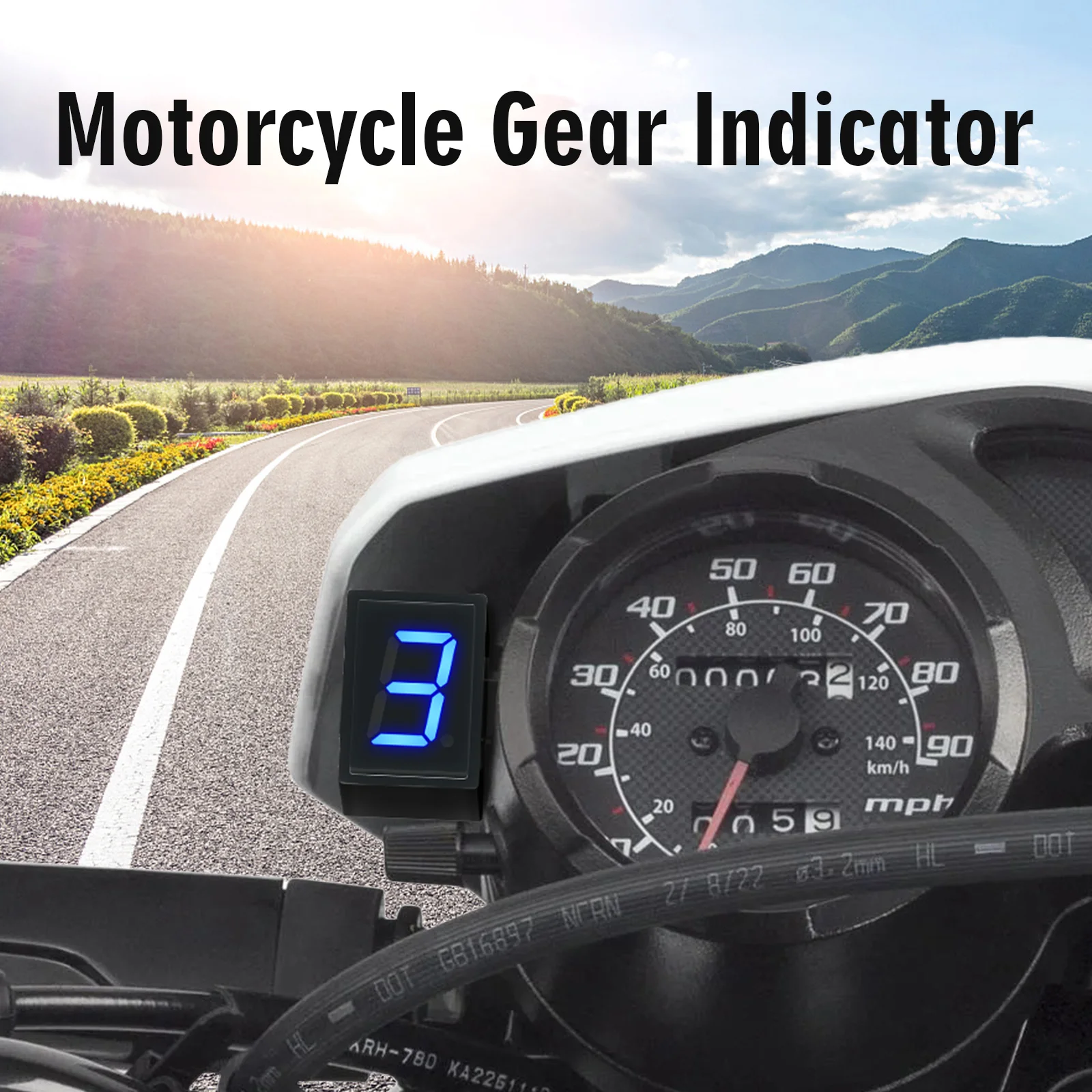 Indicatore di Marcia Digitale  - Motorcycle Gear Selector recensione e prezzo