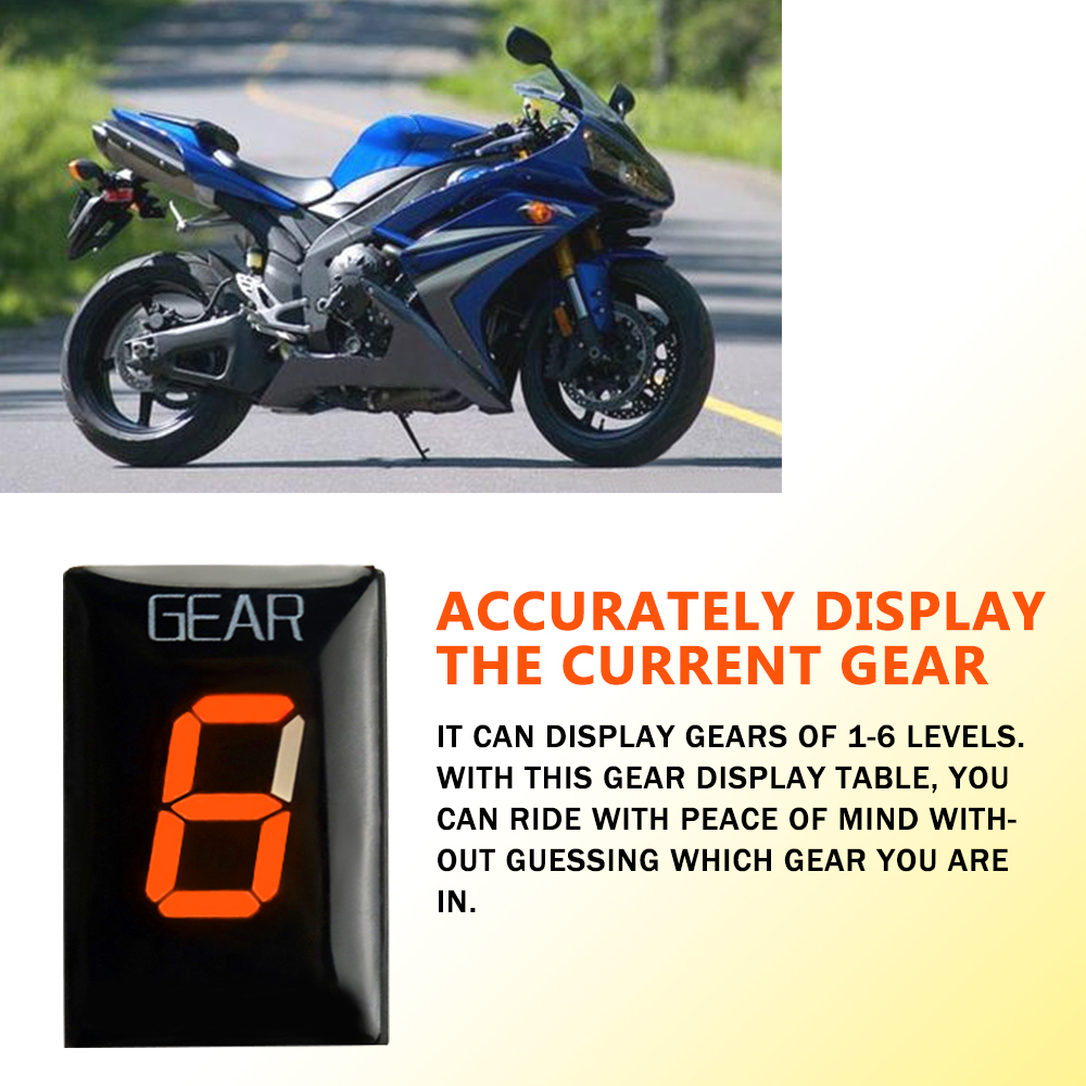 Per YAMAHA YZF-R1 YZFR1 YZF-R6 - Motorcycle Gear Indicator recensione e prezzo