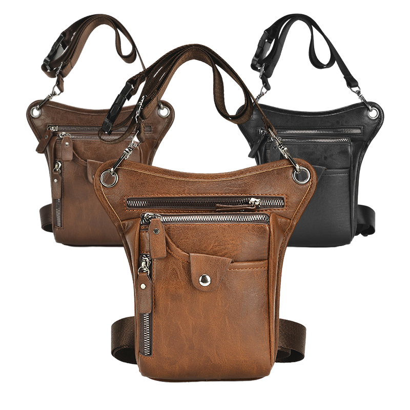 Marsupio vintage in pelle Pu B - Motorcycle Gear Vintage recensione e prezzo