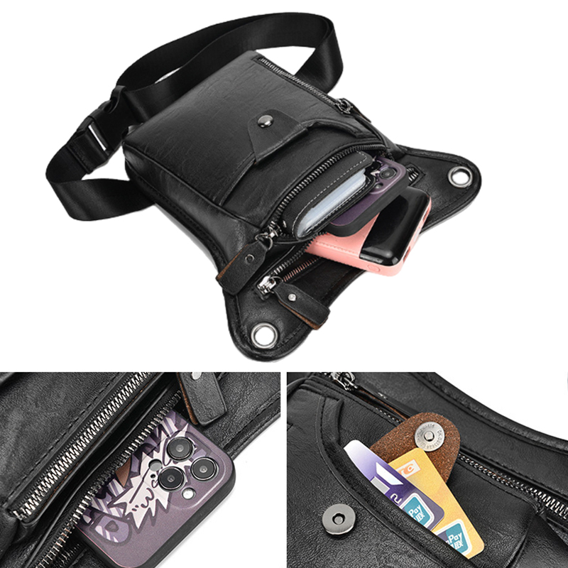Marsupio vintage in pelle Pu B - Motorcycle Gear Vintage recensione e prezzo